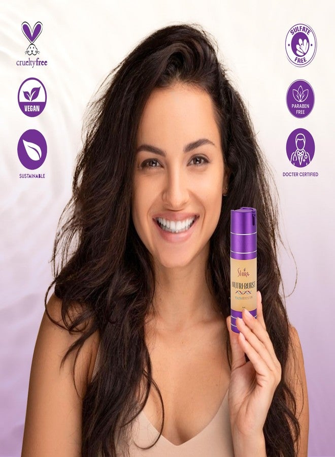 Shira Nutriburst Youth Booster Serums-30ml For Skin Care With Vitamin E, Hyaluronic Acid For Damaged Skin And Skin Toner, Resurfacing Retinol Serum And Collagen Peptides For Skin Firming Youthful Look - Image 4